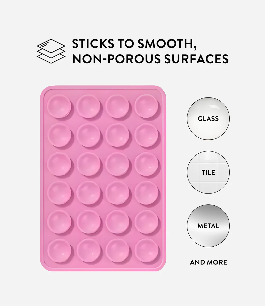 Soft Silicone Suction Phone Sticky Grip